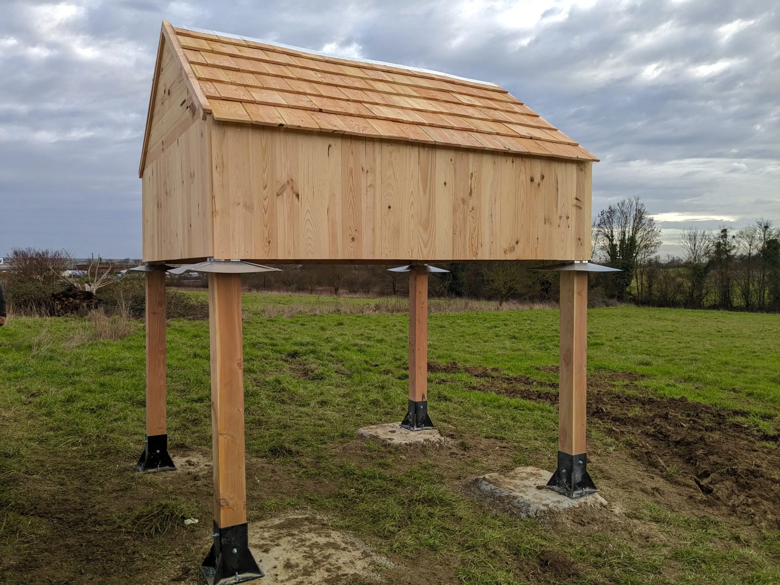 Préau pour hirondelles Nat’H Nature-Harmonie