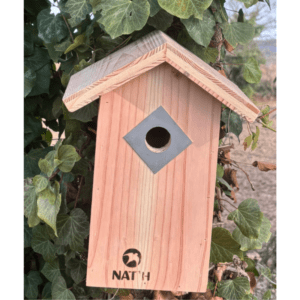 Nat'h Nichoir en bois mésange Maisonnette